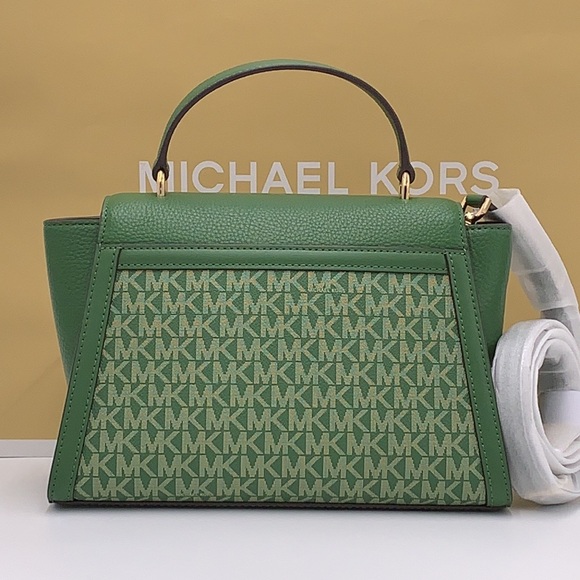 MICHAEL KORS
Whitney Medium Flap TH Satchel
Fern Green 
NWT - Picture 6 of 16